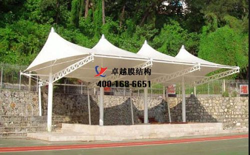 秦皇島膜結(jié)構看臺/主席臺/舞臺【衛(wèi)生學校等】工程設計施工案例