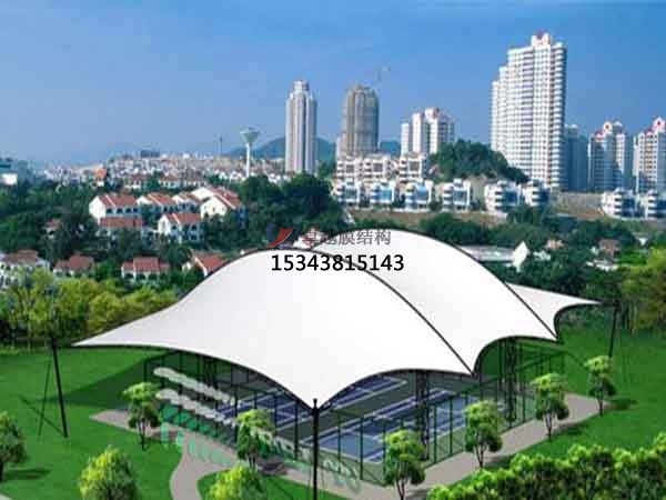 無錫市籃球場膜結(jié)構罩棚【設計施工】